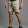 Beige Ice Silk Active Shorts V2